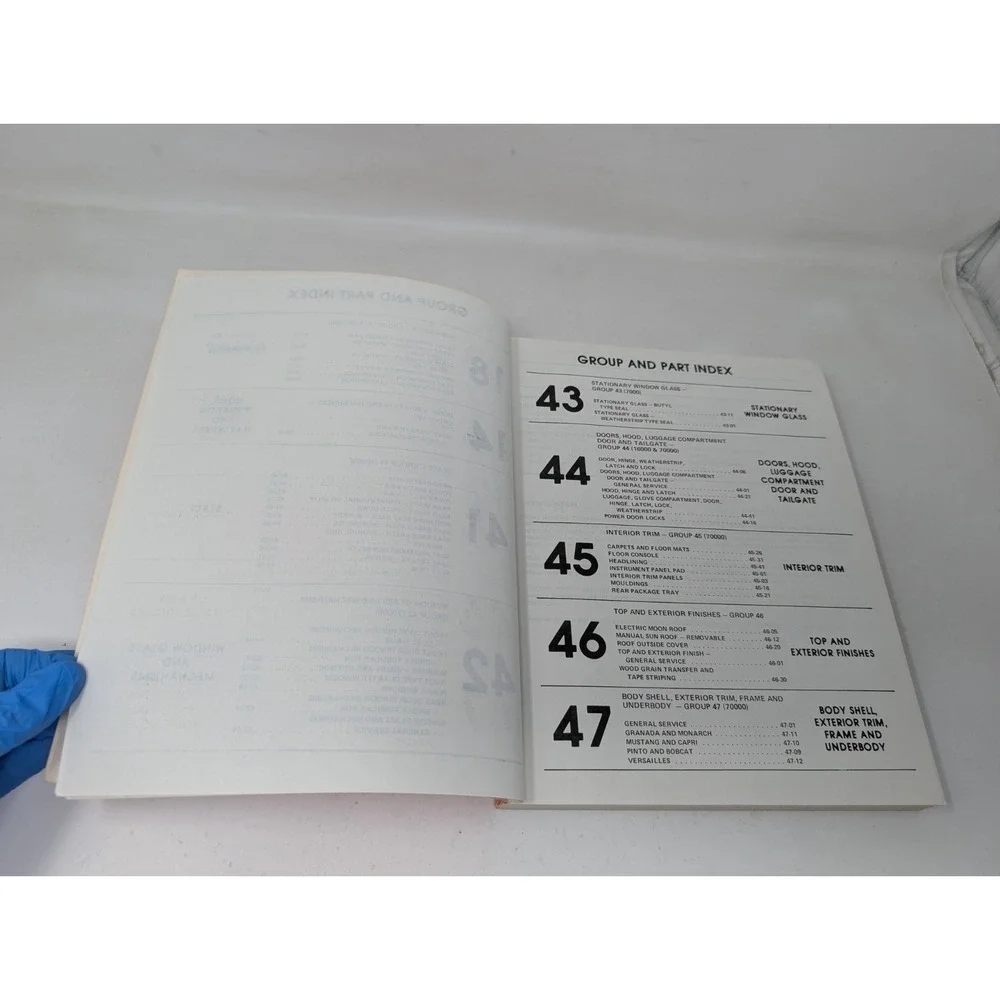 1980 Ford‎ Car Shop Manual Electrical Mustang Capri Pinto Body Chassis OEM